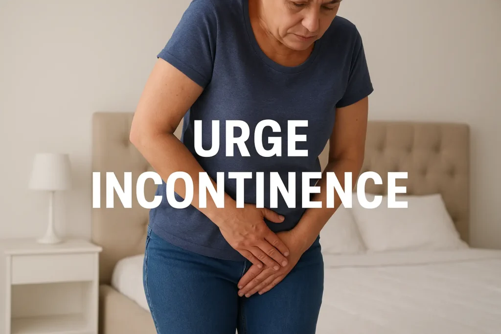 how to manage urge incontinence Bedford symptoms