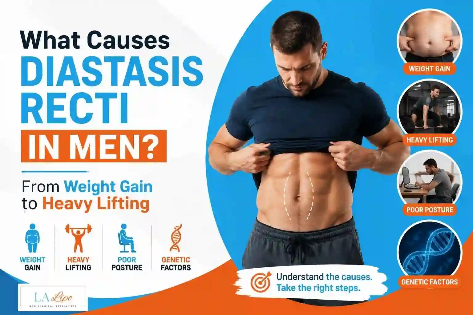 What Causes Diastasis Recti in Men? From Weight Gain to Heavy Lifting Bedford